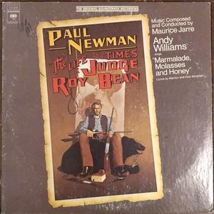Maurice Jarre The Life And Times Of Judge Roy Bean Soundtrack Vinyl Lp '73